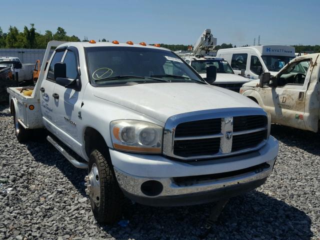 3D6WX48C36G224566 - 2006 DODGE RAM 3500 S WHITE photo 9