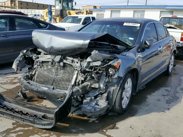 1HGCP36888A044181 - 2008 HONDA ACCORD EXL GRAY photo 2