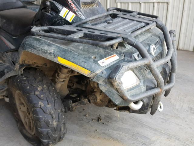 3JBEPSK108J000001 - 2008 CAN-AM OUTLANDER BLACK photo 10