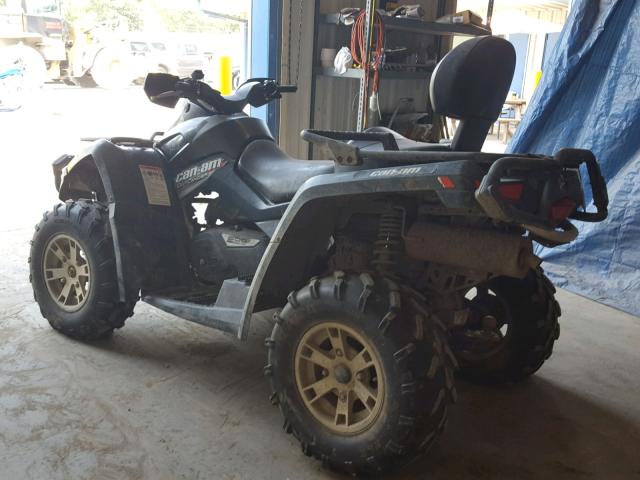 3JBEPSK108J000001 - 2008 CAN-AM OUTLANDER BLACK photo 3