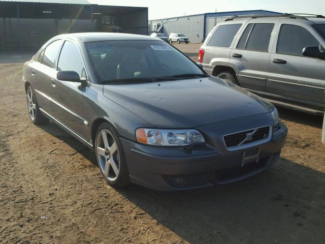 YV1RH527662514790 - 2006 VOLVO S60 R GRAY photo 1