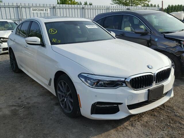 WBAJA7C35HG457998 - 2017 BMW 530 XI WHITE photo 1