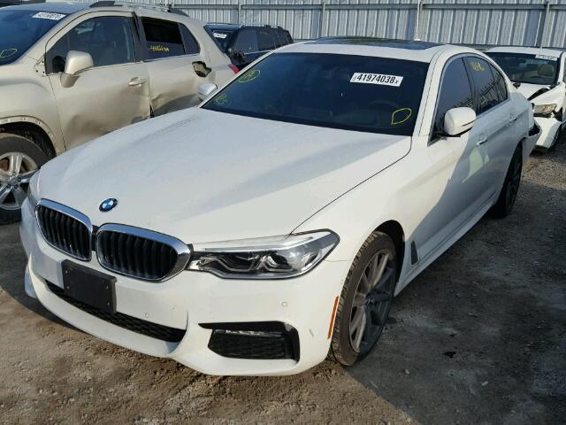 WBAJA7C35HG457998 - 2017 BMW 530 XI WHITE photo 2