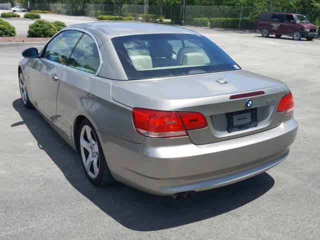 WBAWL135X7PX15395 - 2007 BMW 328 I GOLD photo 3