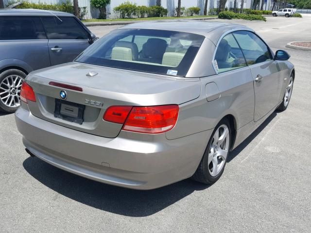 WBAWL135X7PX15395 - 2007 BMW 328 I GOLD photo 4