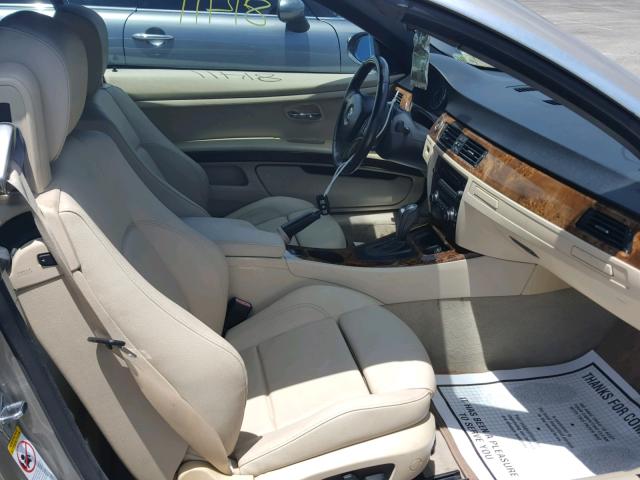 WBAWL135X7PX15395 - 2007 BMW 328 I GOLD photo 5