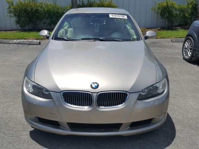 WBAWL135X7PX15395 - 2007 BMW 328 I GOLD photo 9