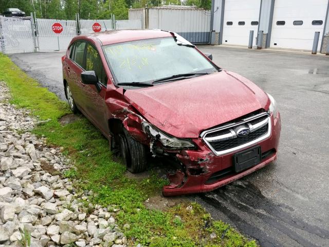 JF1GPAA64D2893230 - 2013 SUBARU IMPREZA BA RED photo 1