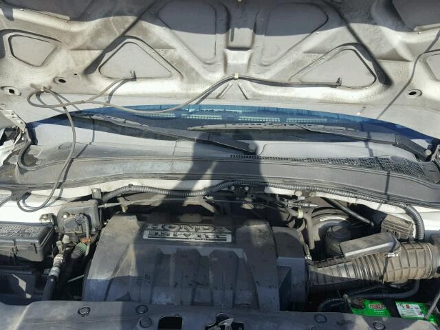 5FNYF28318B012781 - 2008 HONDA PILOT SE SILVER photo 7