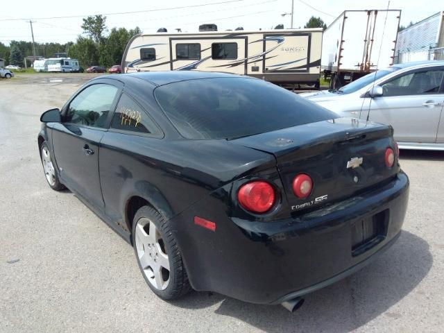 1G1AM15B167801991 - 2006 CHEVROLET COBALT SS BLACK photo 3