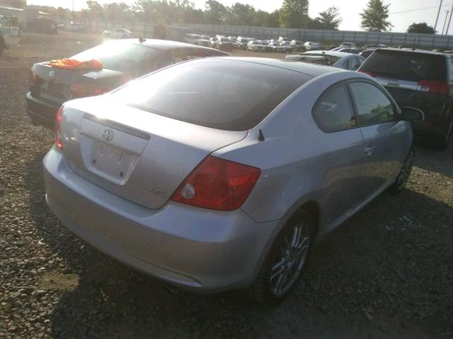 JTKDE177960122465 - 2006 TOYOTA SCION TC 银色 照片 4