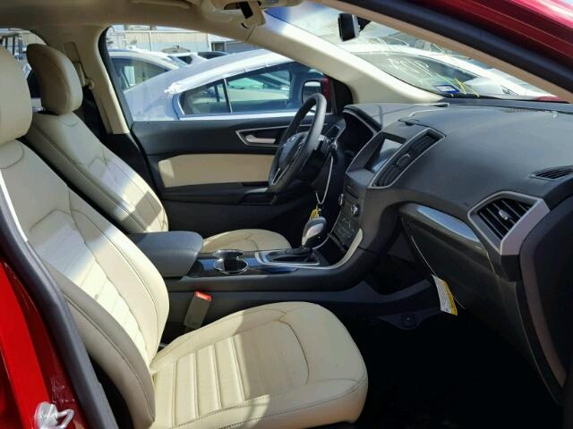 2FMPK4J85HBB42824 - 2017 FORD EDGE Червоний фото 5