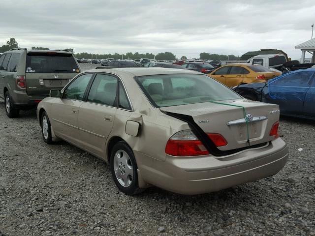 4T1BF28B23U332460 - 2003 TOYOTA AVALON XL BEIGE photo 3