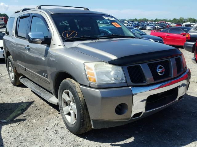 5N1AA08A26N709647 - 2006 NISSAN ARMADA SE TAN photo 1