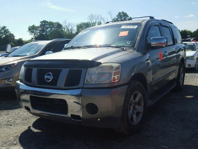 5N1AA08A26N709647 - 2006 NISSAN ARMADA SE TAN photo 2