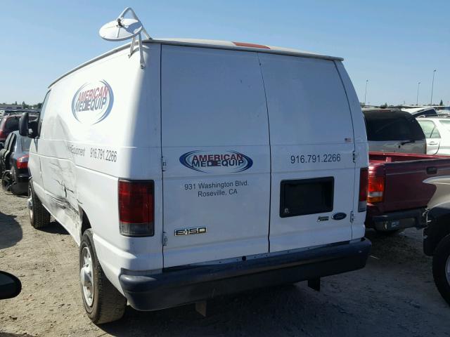 1FTNE14WX9DA78271 - 2009 FORD ECONOLINE WHITE photo 3