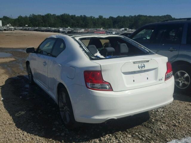 JTKJF5C72D3052722 - 2013 TOYOTA SCION TC 白色 照片 3