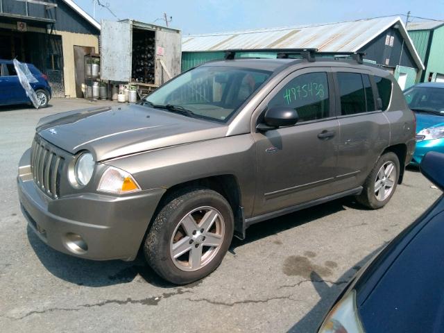 1J8FT47W28D750130 - 2008 JEEP COMPASS SP BEIGE photo 2