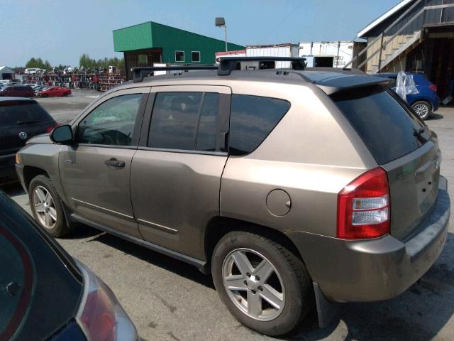 1J8FT47W28D750130 - 2008 JEEP COMPASS SP BEIGE photo 3