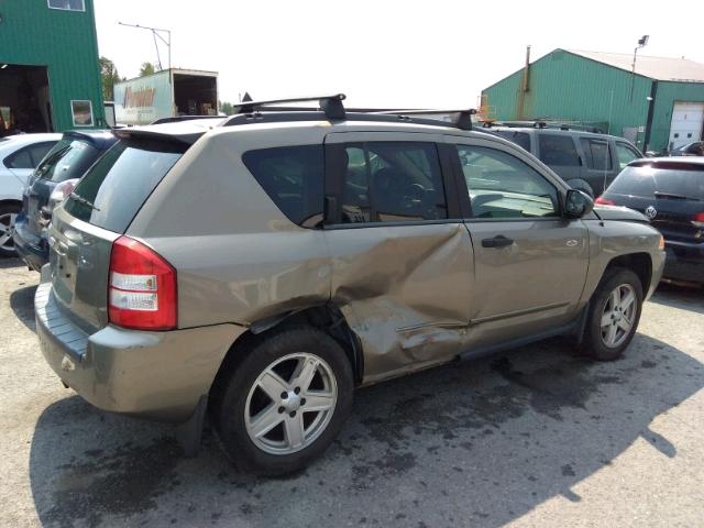 1J8FT47W28D750130 - 2008 JEEP COMPASS SP BEIGE photo 4