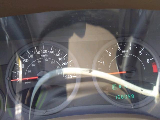 1J8FT47W28D750130 - 2008 JEEP COMPASS SP BEIGE photo 8