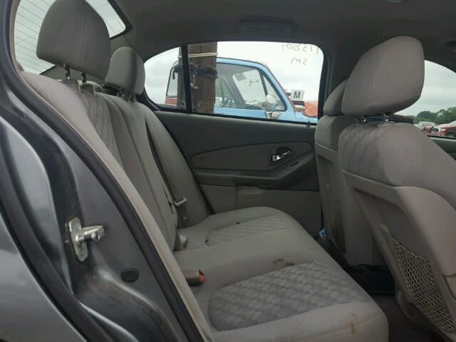 1G1ZT54864F147950 - 2004 CHEVROLET MALIBU LS ნაცრისფერი ფოტო 6