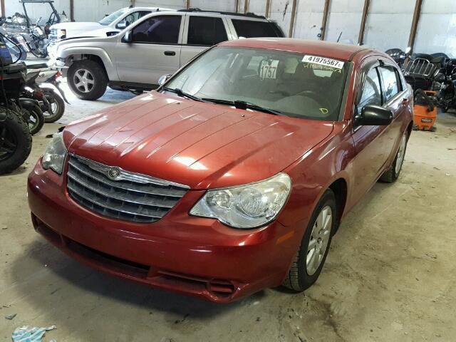 1C3LC46BX9N531215 - 2009 CHRYSLER SEBRING LX RED photo 2