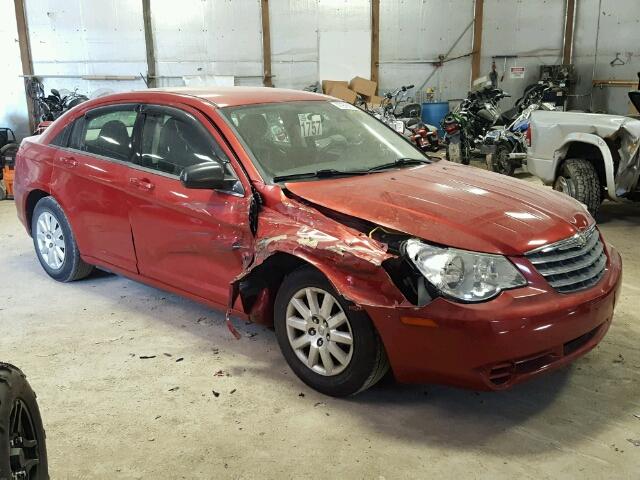 1C3LC46BX9N531215 - 2009 CHRYSLER SEBRING LX RED photo 9