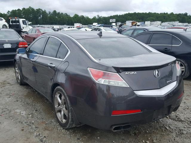 19UUA96569A002558 - 2009 ACURA TL CHARCOAL photo 3