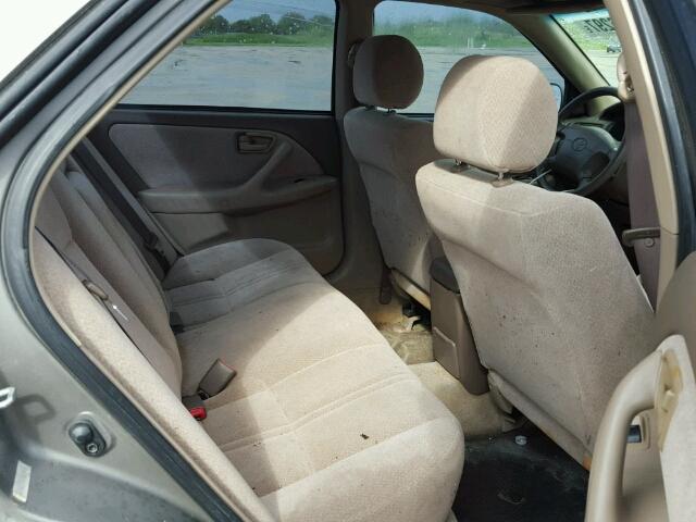 4T1BF22K11U127248 - 2001 TOYOTA CAMRY BEIGE photo 6