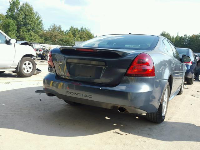 2G2WP552961139283 - 2006 PONTIAC GRAND PRIX BLUE photo 4