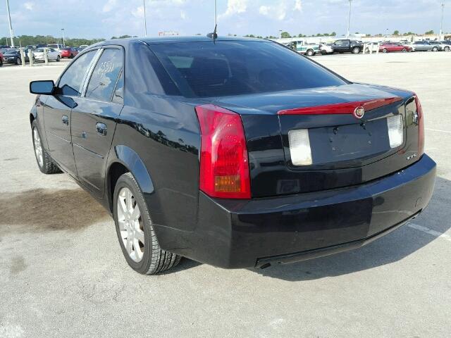 1G6DP577970184834 - 2007 CADILLAC CTS HI FEA BLACK photo 3