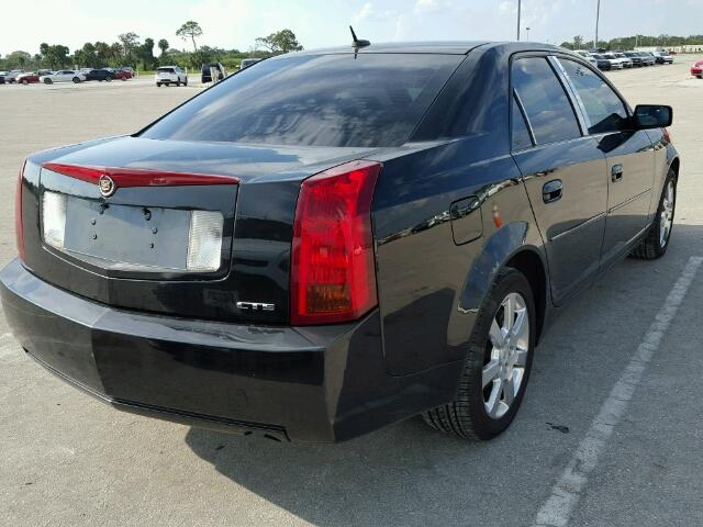 1G6DP577970184834 - 2007 CADILLAC CTS HI FEA BLACK photo 4