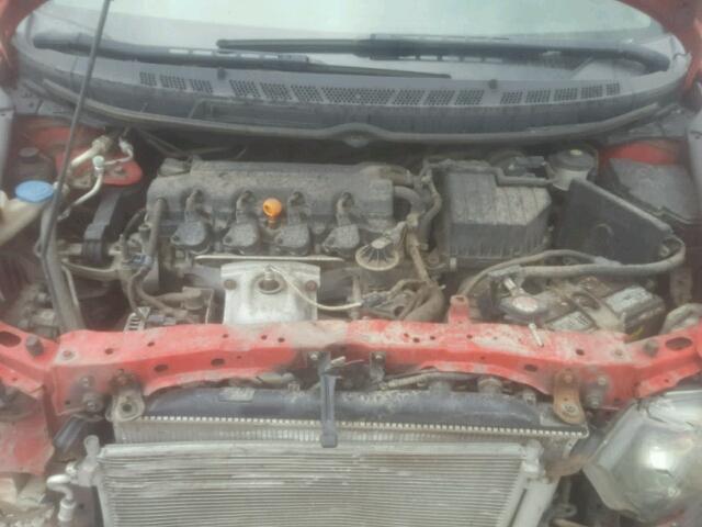 2HGFG12938H550860 - 2008 HONDA CIVIC EXL 红色 照片 7