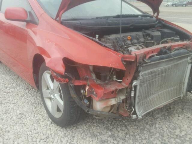 2HGFG12938H550860 - 2008 HONDA CIVIC EXL 红色 照片 9