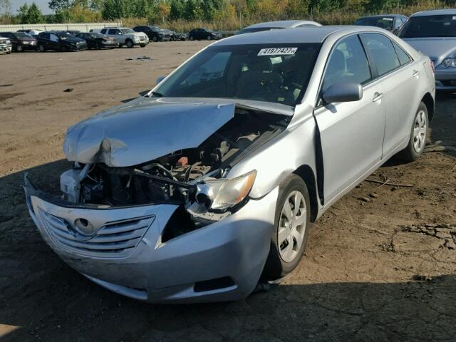 4T1BE46K18U742661 - 2008 TOYOTA CAMRY CE SILVER photo 2