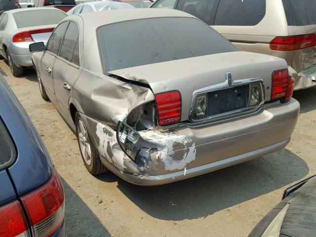 1LNHM87A81Y631808 - 2001 LINCOLN LS 米色 照片 3