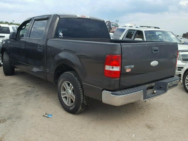 1FTRW12W86KC29679 - 2006 FORD F150 BROWN photo 3