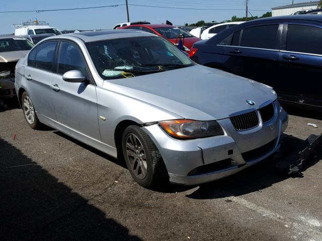 WBAVB17576NK33714 - 2006 BMW 325 I AUTO SILVER photo 1