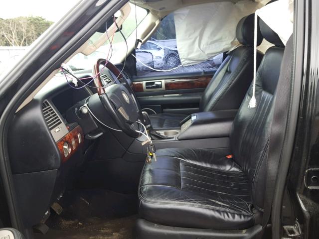 5LMFU28R83LJ39060 - 2003 LINCOLN NAVIGATOR BLACK photo 5