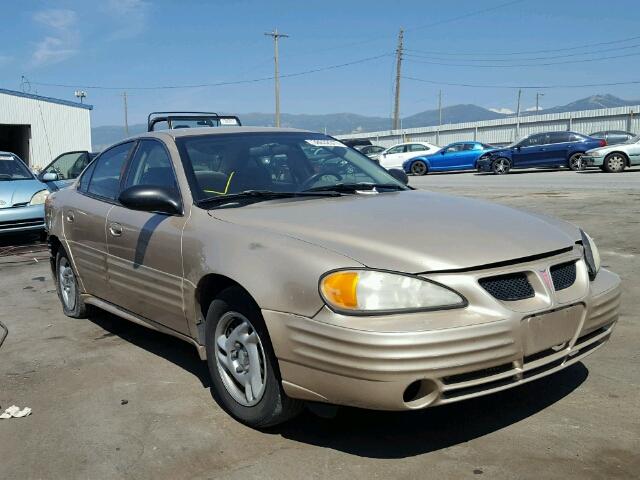 1G2NF52F92C235697 - 2002 PONTIAC GRAND AM S GOLD photo 1