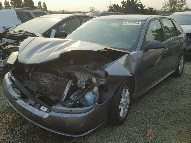 1G1ZT62805F305953 - 2005 CHEVROLET MALIBU MAX 灰色 照片 2