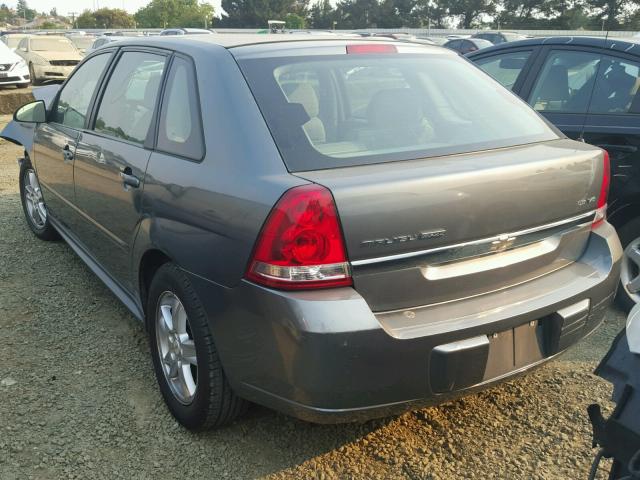 1G1ZT62805F305953 - 2005 CHEVROLET MALIBU MAX 灰色 照片 3