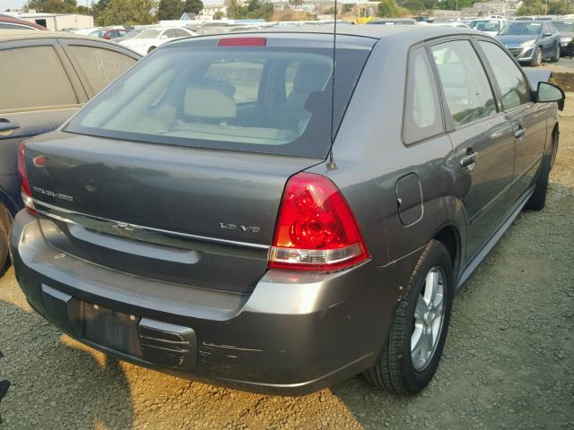 1G1ZT62805F305953 - 2005 CHEVROLET MALIBU MAX 灰色 照片 4