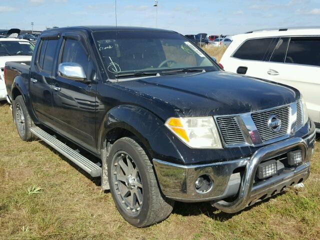 1N6AD07U96C477595 - 2006 NISSAN FRONTIER C BLACK photo 1