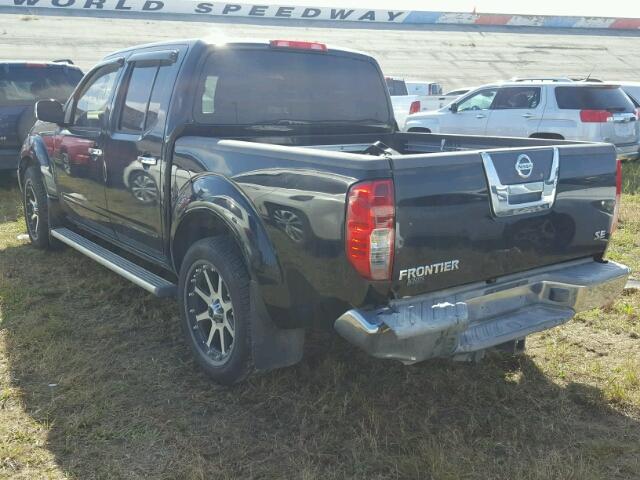 1N6AD07U96C477595 - 2006 NISSAN FRONTIER C BLACK photo 3