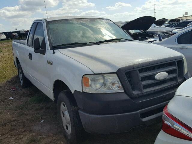 1FTRF12257NA42199 - 2007 FORD F150 WHITE photo 1