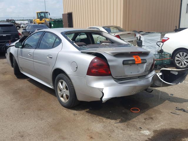 2G2WP582971143623 - 2007 PONTIAC GRAND PRIX SILVER photo 3