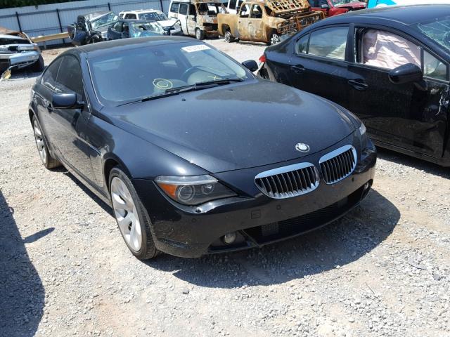 WBAEH73435B869268 - 2005 BMW 645 CI AUT BLACK photo 1