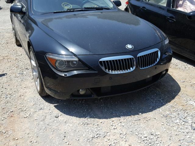 WBAEH73435B869268 - 2005 BMW 645 CI AUT BLACK photo 9